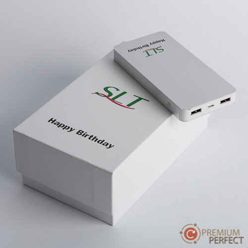 ผลงาน 25 power bank SLT Happpy Birthday