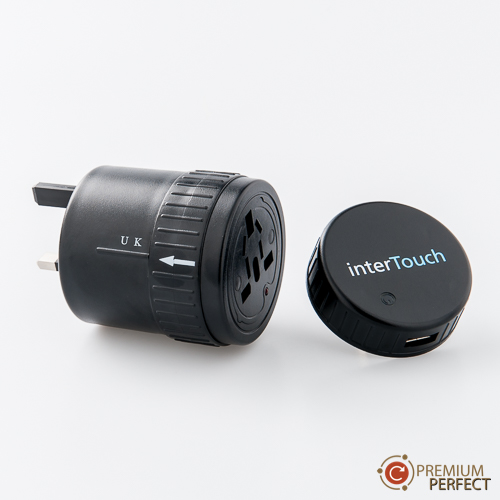 ผลงาน 158 สกรีน Plug 011 interTouch / Black